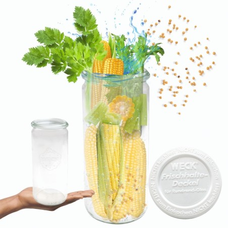 Słoiki WECK / plastikowe wieko słoik 1040ml 1l CYLINDER