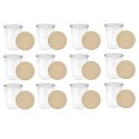 Słoiki WECK 12szt/ drewniane wieko słoik 850ml MOLD