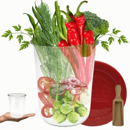 Słoiki WECK / silikonowe wieko, miarka słoik 850ml MOLD