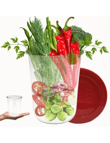 Słoiki i butelki - Słoiki WECK / silikonowe wieko słoik 850ml MOLD - product 11