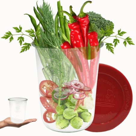 Słoiki WECK / silikonowe wieko słoik 850ml MOLD