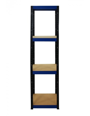 Regał metalowy Helios Color 180x45x45_4 - 175kg / na półkę, kolor: niebiesko-biały - product 2