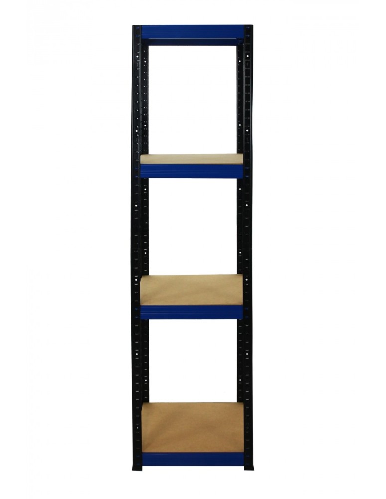 Helios Color Kwadrat - Regał metalowy Helios Color 180x45x45_4 - 175kg / na półkę, kolor: niebiesko-biały - product MODO24.PL 2