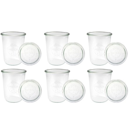 Słoiki WECK 6szt/ szklane wieko słoik 850ml MOLD