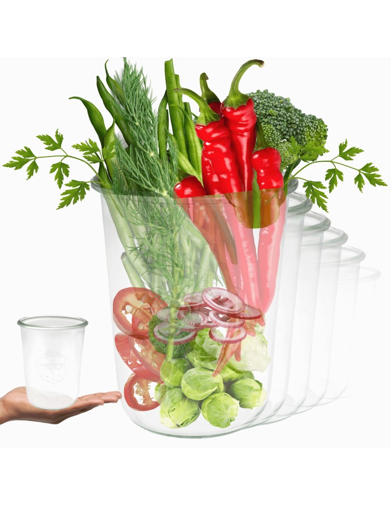 Słoiki i butelki - Słoiki WECK 12szt/ żaroodporny słoik 850ml MOLD - product MODO24.PL 11