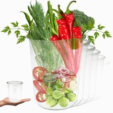 Słoiki WECK 6szt/ żaroodporny słoik 850ml MOLD