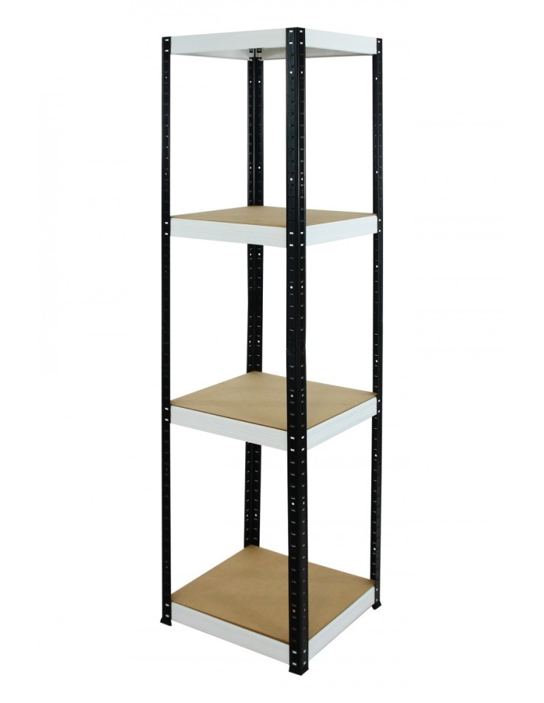 Helios Color Kwadrat - Regał metalowy Helios Color 180x45x45_4 - 175kg / na półkę, kolor: niebiesko-biały - product MODO24.PL 5