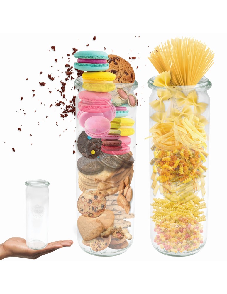 Słoiki i butelki - Słoiki WECK / żaroodporny słoik 600ml CYLINDER - product MODO24.PL 11