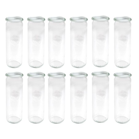 Słoiki WECK 12szt/ żaroodporny słoik 600ml CYLINDER