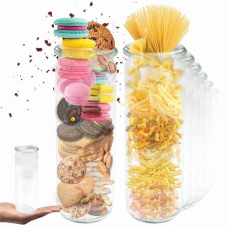 Słoiki WECK 6szt/ żaroodporny słoik 600ml CYLINDER