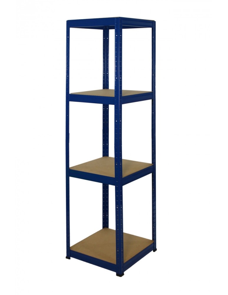 Helios Color Kwadrat - Regał metalowy Helios Color 180x45x45_4 - 175kg / na półkę, kolor: niebiesko-biały - product MODO24.PL 6