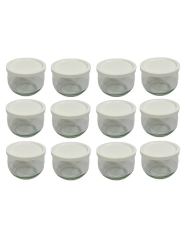 Słoiki WECK 12szt/ plastikowe wieko słoik 580ml TULIP - produkt 2