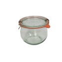 Słoiki WECK / szkl. wieko,gumka, bl słoik 580ml TULIP