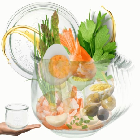 Słoiki WECK 12szt/ szklane wieko słoik 580ml TULIP