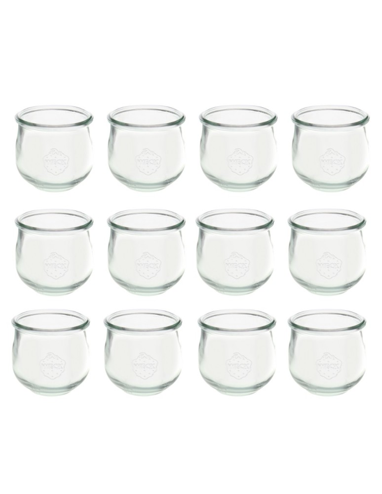 Słoiki i butelki - Słoiki WECK 12szt/ żaroodporny słoik 580ml TULIP - product MODO24.PL 2