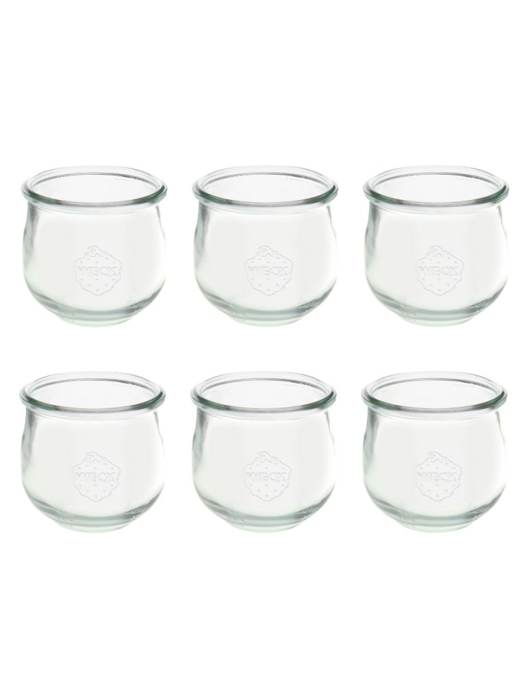Słoiki i butelki - Słoiki WECK 6szt/ żaroodporny słoik 580ml TULIP - product MODO24.PL 2