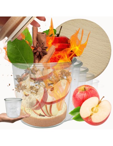 Słoiki WECK 12szt/ drewniane wieko słoik 580ml MOLD