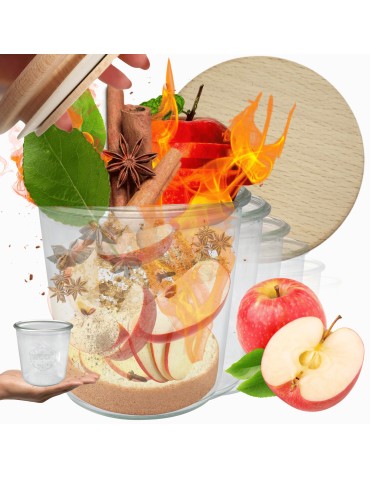 Słoiki WECK 6szt/ drewniane wieko słoik 580ml MOLD