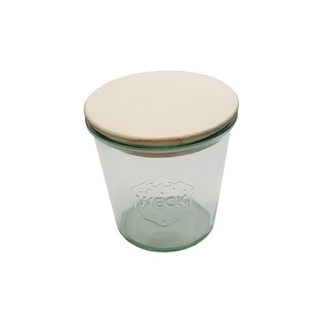 Słoiki WECK / drewniane wieko słoik 580ml MOLD