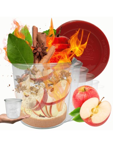 Słoiki WECK 12szt/ silikonowe wieko słoik 580ml MOLD