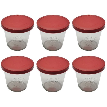 Słoiki WECK 6szt/ silikonowe wieko słoik 580ml MOLD