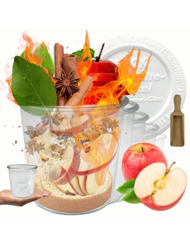 Słoiki WECK 12szt/ plastikowe wieko, miarka słoik 580ml MOLD