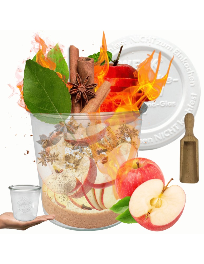 Słoiki i butelki - Słoiki WECK / plastikowe wieko, miarka słoik 580ml MOLD - product MODO24.PL 11