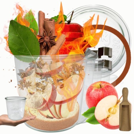 Słoiki WECK 12szt/ szklane wieko, miarka słoik 580ml MOLD