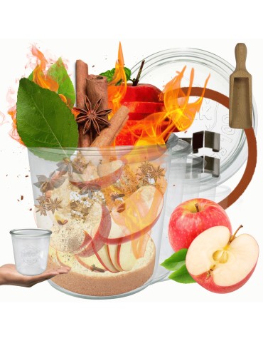 Słoiki WECK 6szt/ szklane wieko, miarka słoik 580ml MOLD