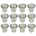 Słoiki WECK 12szt/ szklane wieko słoik 580ml MOLD