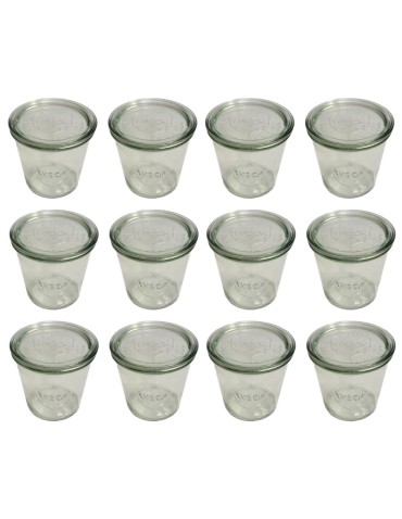 Słoiki i butelki - Słoiki WECK 12szt/ szklane wieko słoik 580ml MOLD - produkt 22