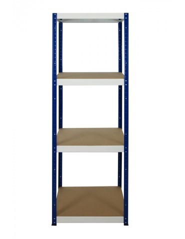 Regał metalowy Helios Color 180x50x50_4 - 175kg / na półkę, kolor: niebiesko-biały - product 2