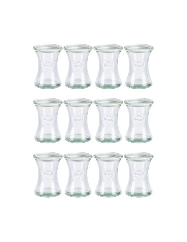 Słoiki Weck 370ml słoiki szklane ozdobne DELI na deserki pucharki 12szt - produkt 2