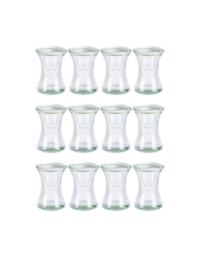 Słoiki weck - Słoiki Weck 370ml słoiki szklane ozdobne DELI na deserki pucharki 12szt - product MODO24.PL 2