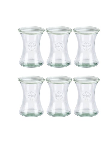Słoiki Weck 370ml słoiki szklane ozdobne DELI na deserki pucharki 6szt - produkt 2