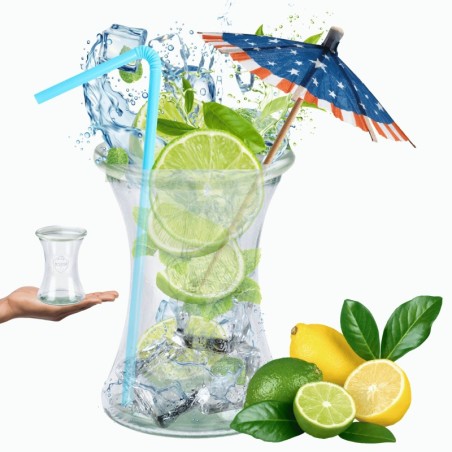 Słoik Weck 370ml słoik szklany ozdobny DELI słoik na deser pucharek 1szt