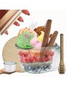 Słoiki WECK 12szt/ drewniane wieko, nabierak słoik 370ml MOLD