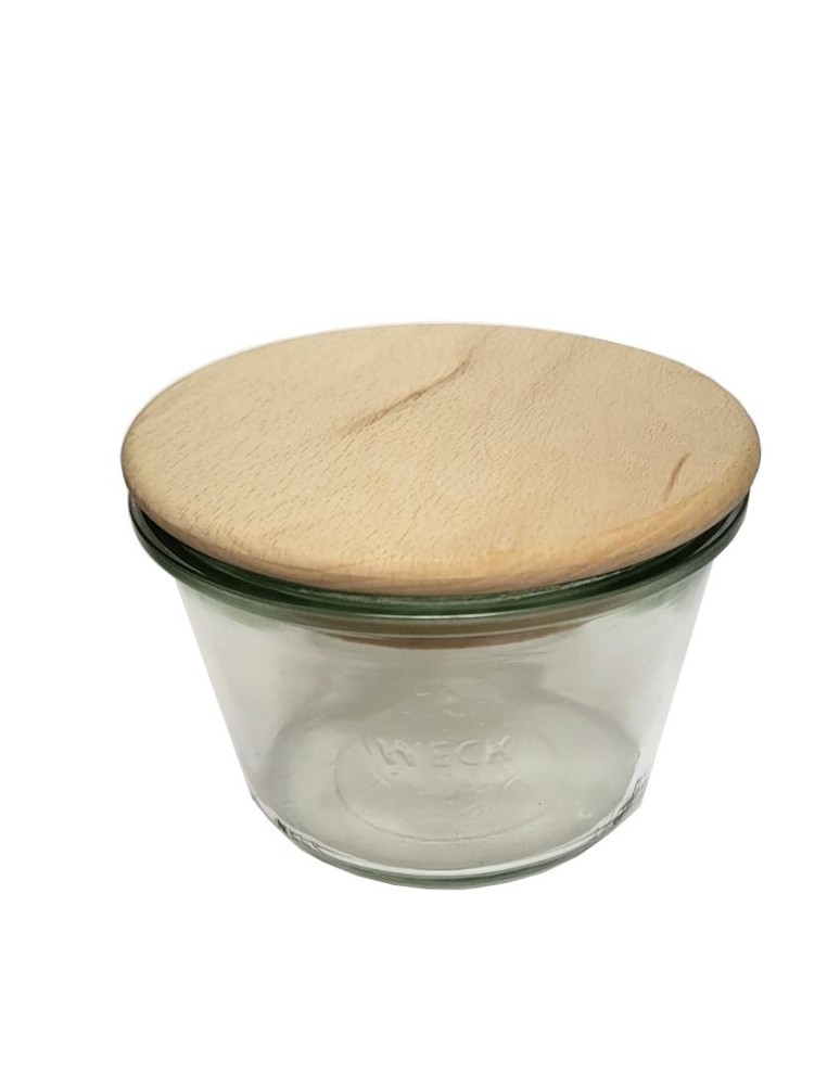 Słoiki i butelki - Słoiki WECK / drewniane wieko słoik 370ml MOLD - product MODO24.PL 12