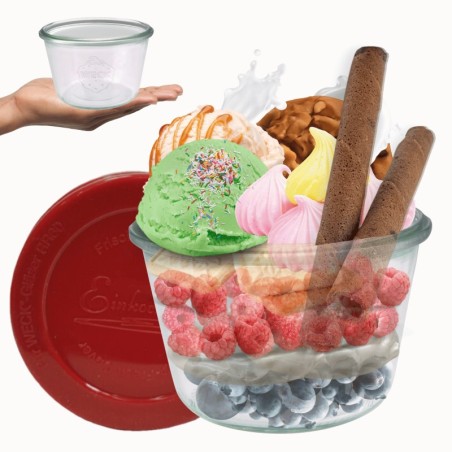 Słoiki WECK / silikonowe wieko słoik 370ml MOLD