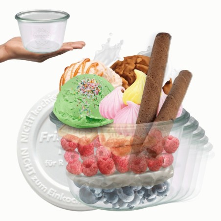 Słoiki WECK 12szt/ plastikowe wieko słoik 370ml MOLD