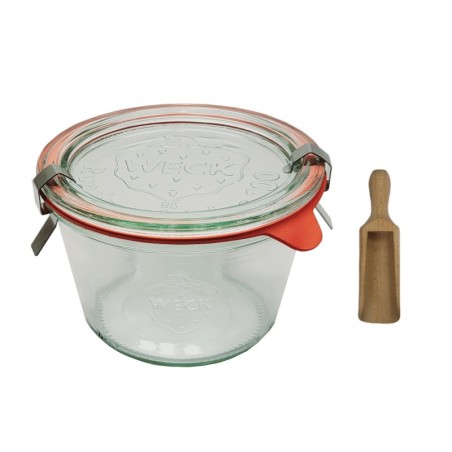 Słoiki WECK / szklane wieko, miarka słoik 370ml MOLD