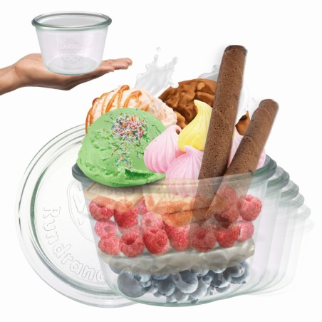 Słoiki WECK 6szt/ szklane wieko słoik 370ml MOLD