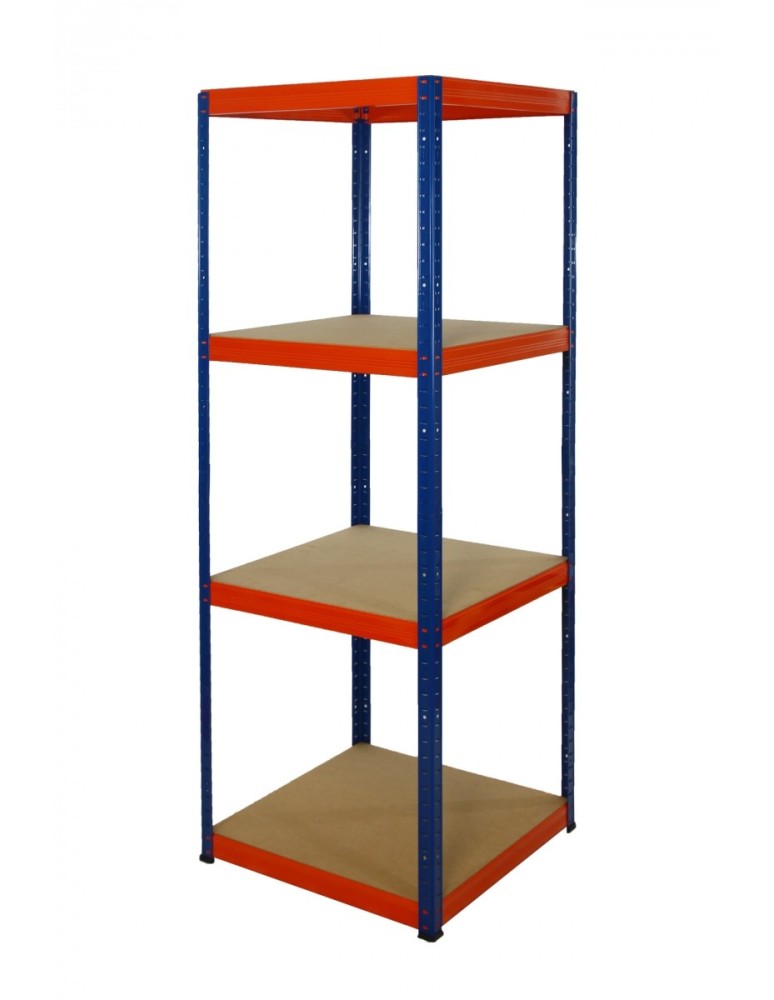 Helios Color Kwadrat - Regał metalowy Helios Color 180x50x50_4 - 175kg / na półkę, kolor: niebiesko-biały - product MODO24.PL 6