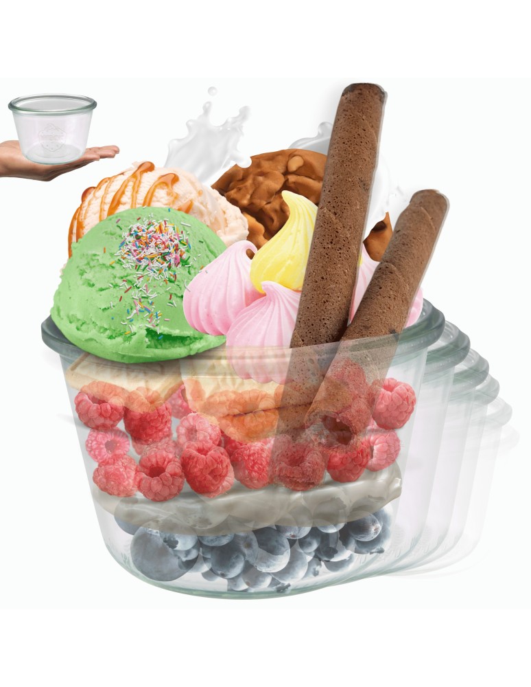 Słoiki i butelki - Słoiki WECK 6szt/ żaroodporny słoik 370ml MOLD - produkt MODO24.PL 1