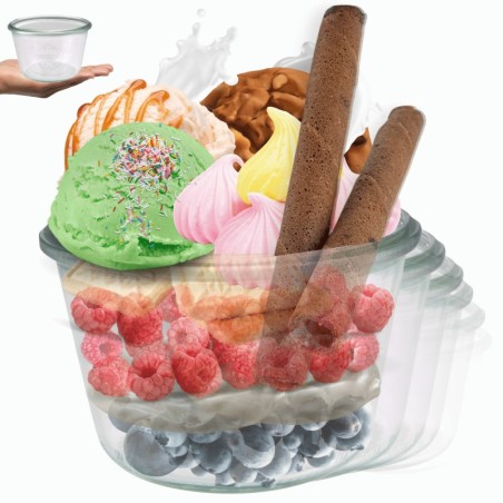 Słoiki WECK 6szt/ żaroodporny słoik 370ml MOLD