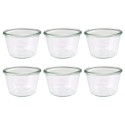 Słoiki WECK 6szt/ żaroodporny słoik 370ml MOLD