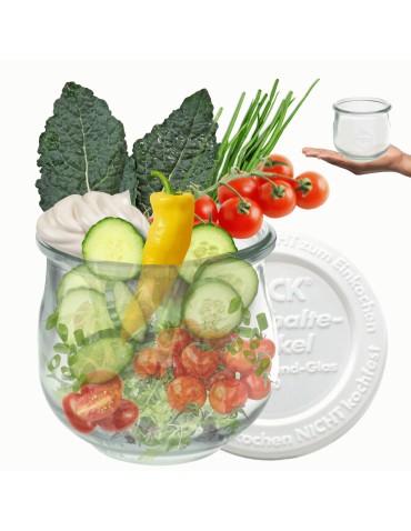 Słoiki i butelki - Słoiki WECK / plastikowe wieko słoik 370ml TULIP - product 11