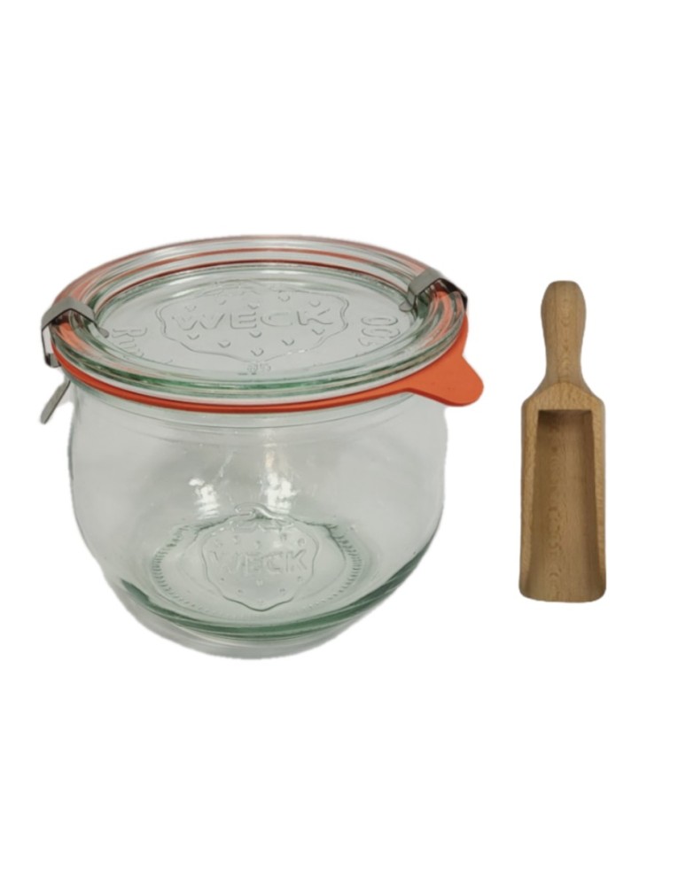 Słoiki i butelki - Słoiki WECK / szklane wieko, miarka słoik 370ml TULIP - produkt MODO24.PL 22
