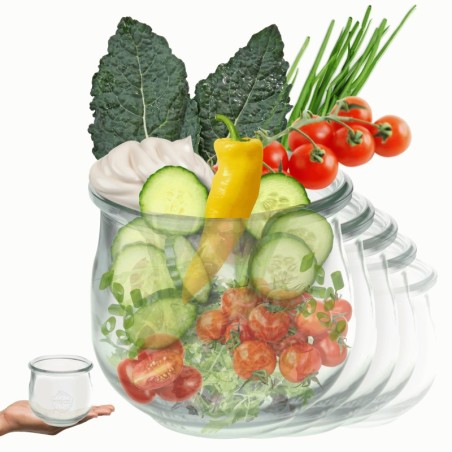 Słoiki WECK 12szt/ żaroodporny słoik 370ml TULIP