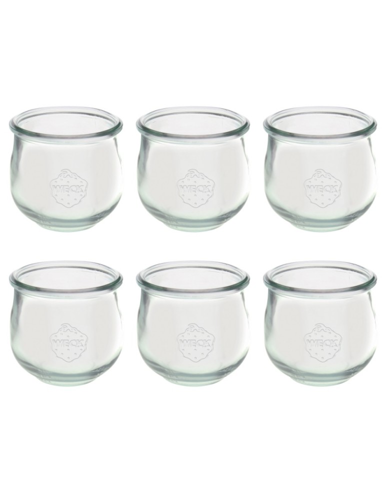 Słoiki i butelki - Słoiki WECK 6szt/ żaroodporny słoik 370ml TULIP - product MODO24.PL 2